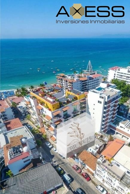 Departamento en venta, Desarrollo Breeze 185; Puerto Vallarta, Jalisco